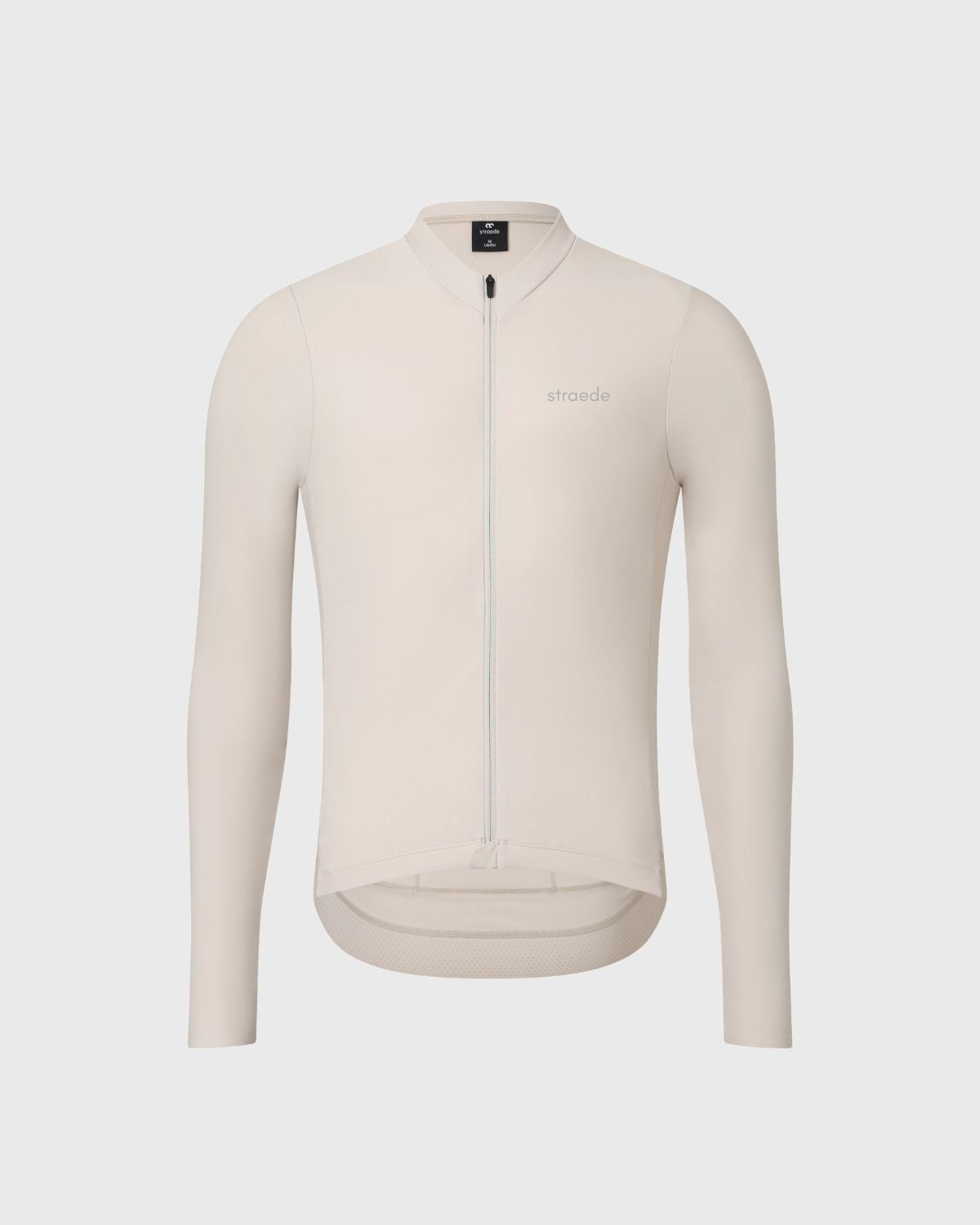 #farbe_greige | Winter Langarm-Trikot für das Rad