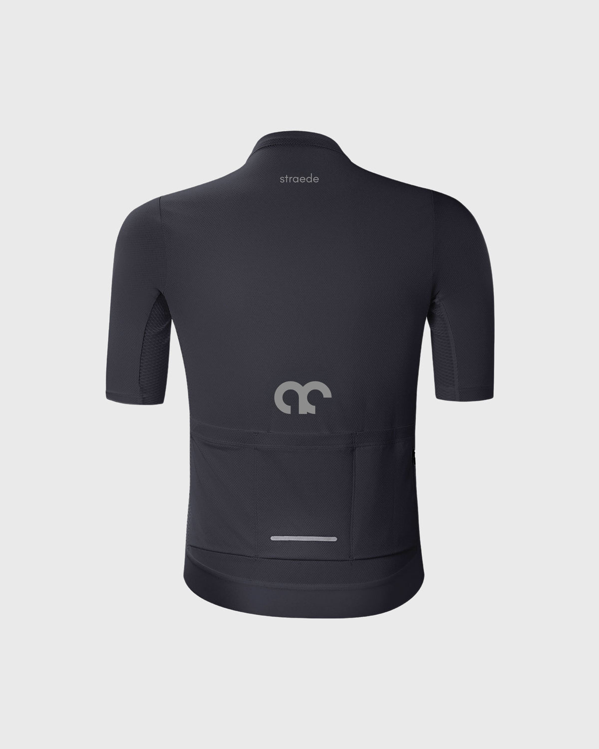 Aerlig Ultralight Jersey Men Kurzärmlig anthrazit Rückseite