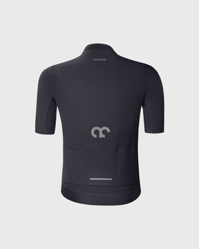 Aerlig Ultralight Jersey Women Kurzärmlig anthrazit Rückseite