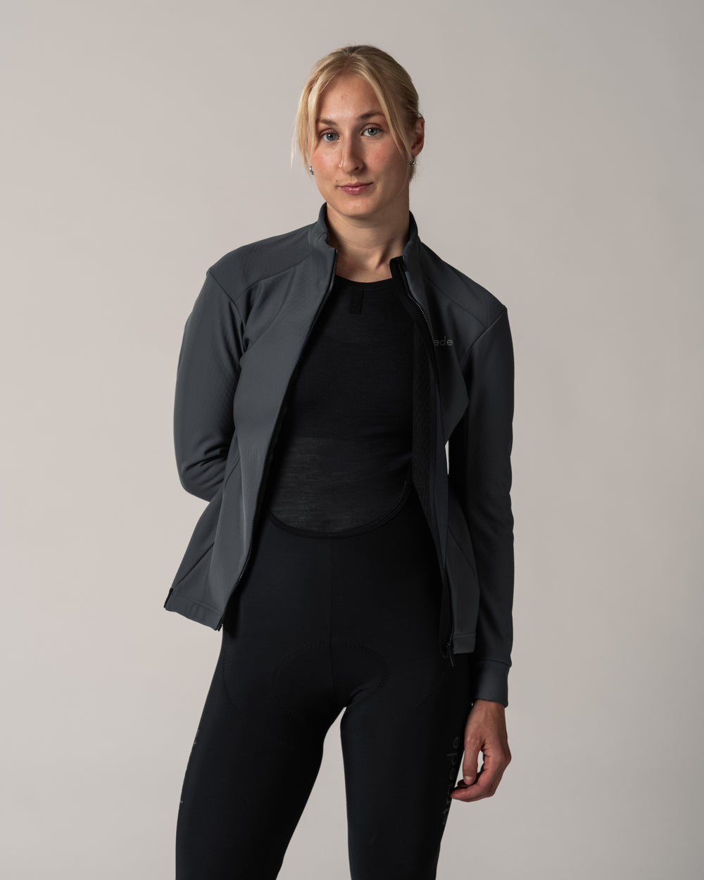 #farbe_rock | wetterbeständige Aerlig Winterjacke Damen dunkelgrau