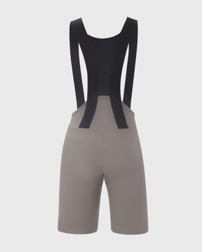nahtlose Aero Bib Shorts für Damen in hellgrau