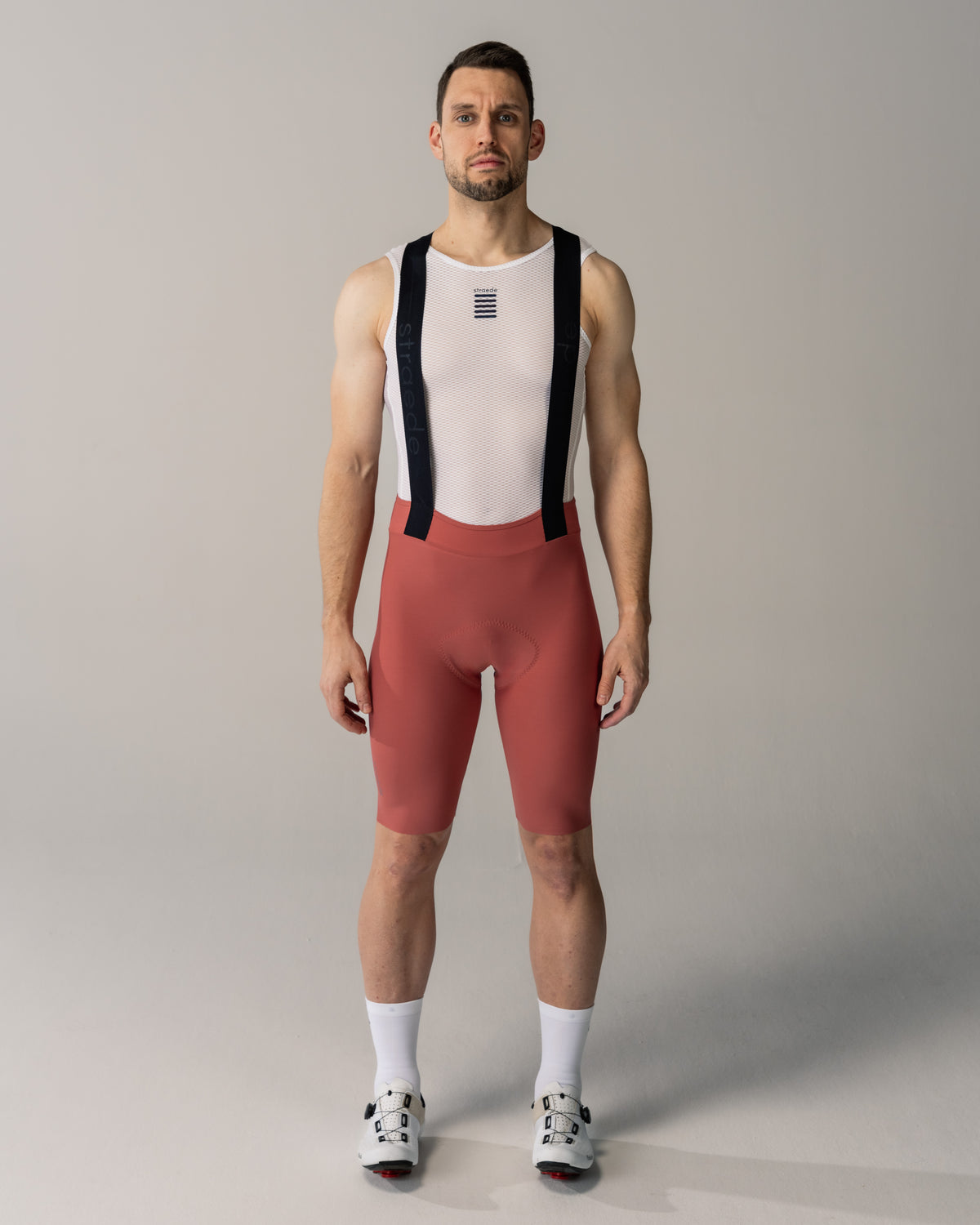 #farbe_brick | Aero Endurance Bib Shorts Men altrosa