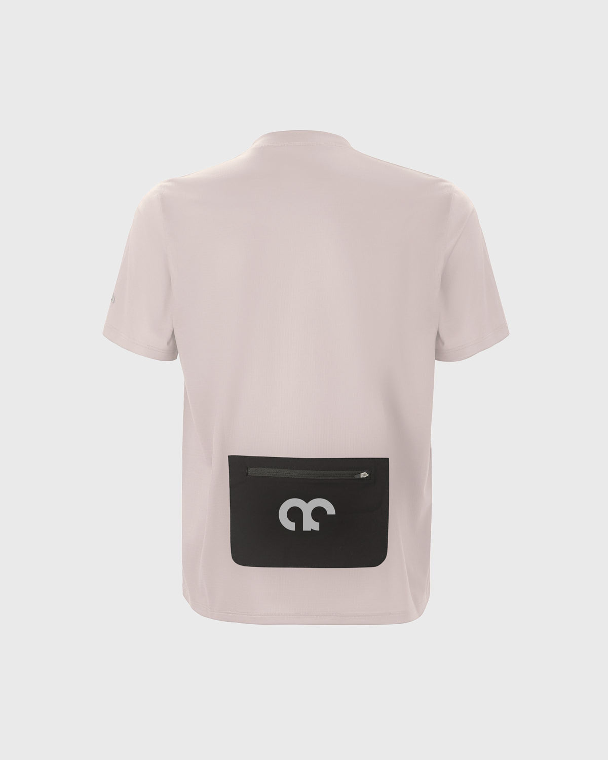 Aexplore Gravel Shirt Men mit Reißverschluss-Tasche am Rücken in staubfarbend