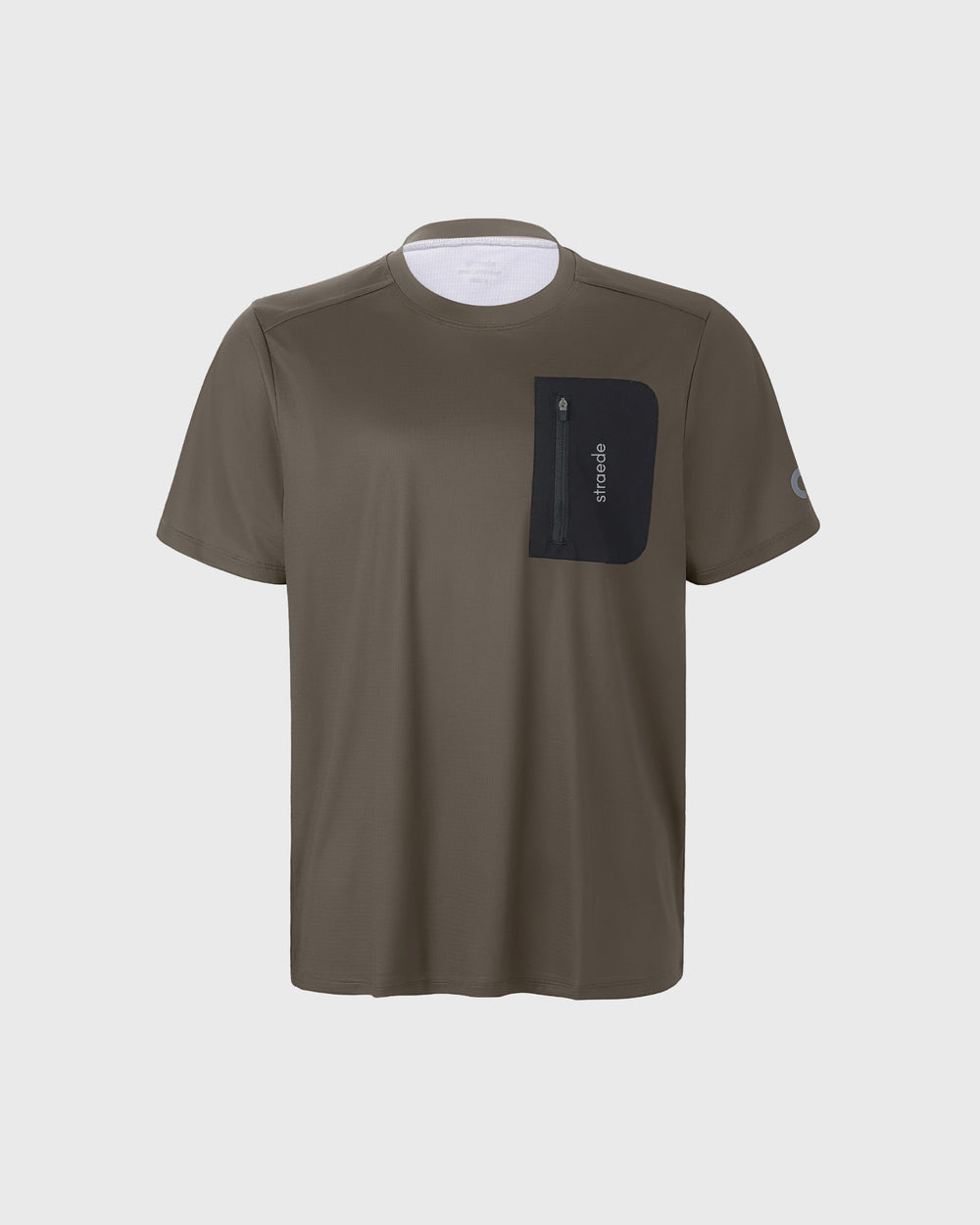 #farbe_moss | Aexplore Gravel Shirt Men mit Reißverschluss-Tasche am Rücken in grün