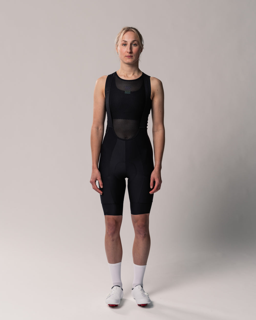 #farbe_black | Cargo Bib Shorts Women in schwarz