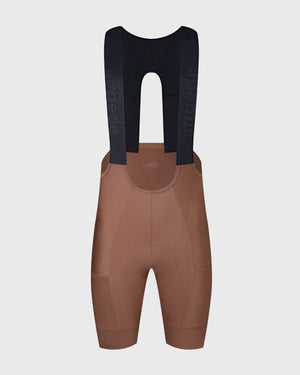 #farbe_rust | Cargo Bib Shorts Men in braun Vorderseite