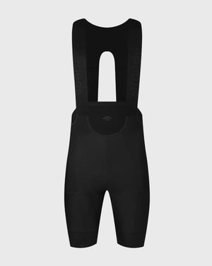 #farbe_black | Cargo Bib Shorts Men in schwarz Vorderseite