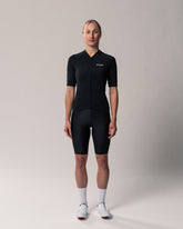 #farbe_black | Allround-Fahrradtrikot Kaern Jersey Women Kurzarm schwarz