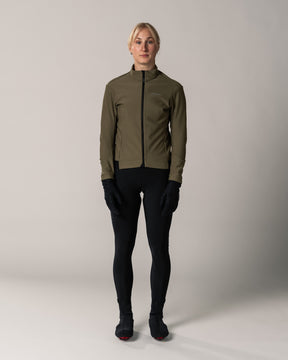 6 teiliges Kaern Winter Bundle Women mit Kaern Winterjacke, Winter thermal Bib Tight, Merino Baselayer, Überschuhe, Socken & Handschuhe