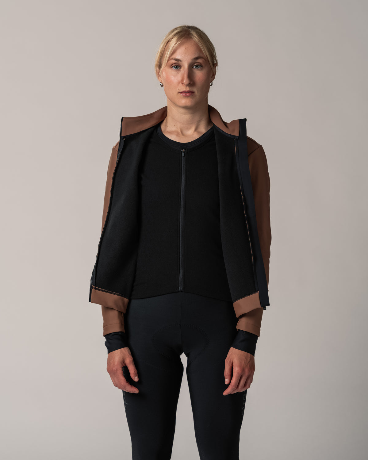 #farbe_timber | wetterfeste Kaern Winterjacke Damen in braun