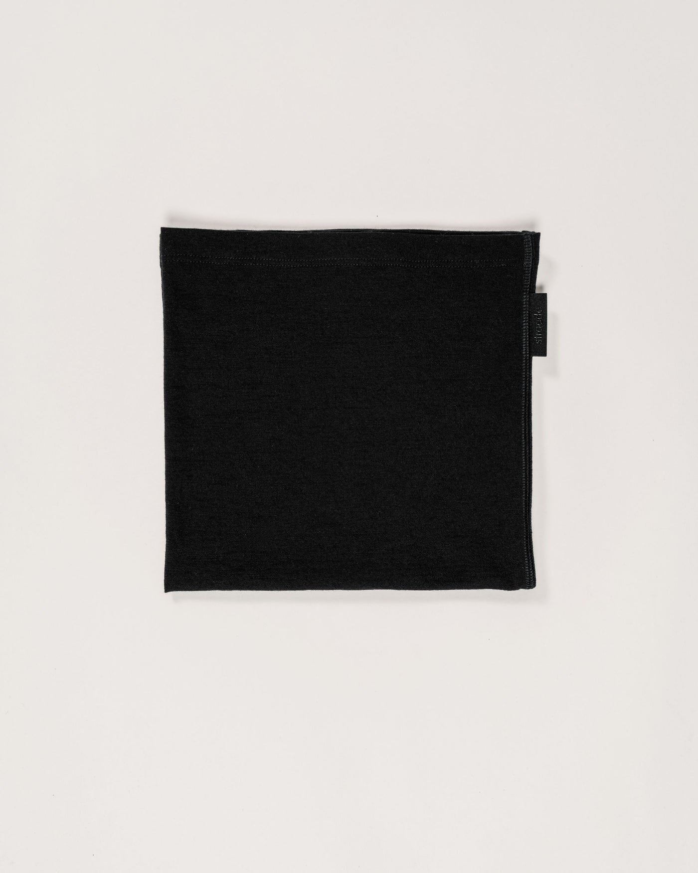 #farbe_black | Necktube aus Merino schwarz