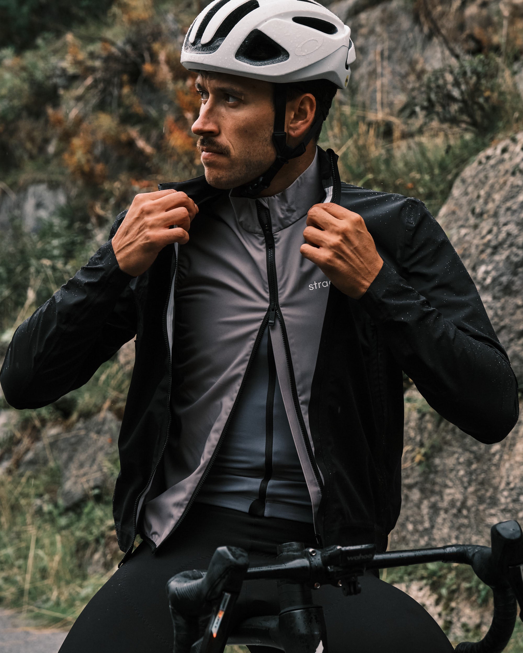 Bike rain jacket mens on sale