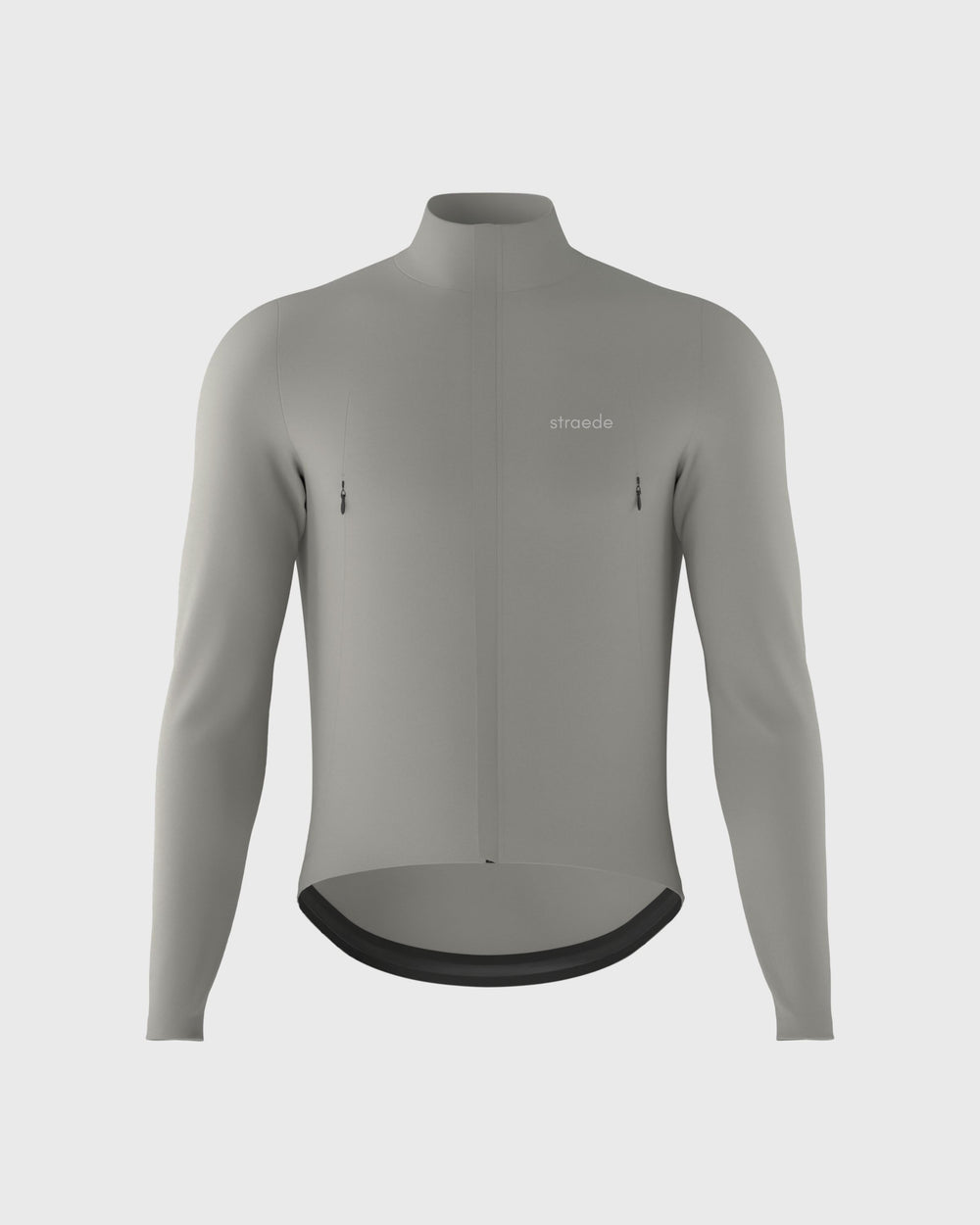 #farbe_cloud white | winddichte Regenjacke für Herren in hellgrau Rückseite