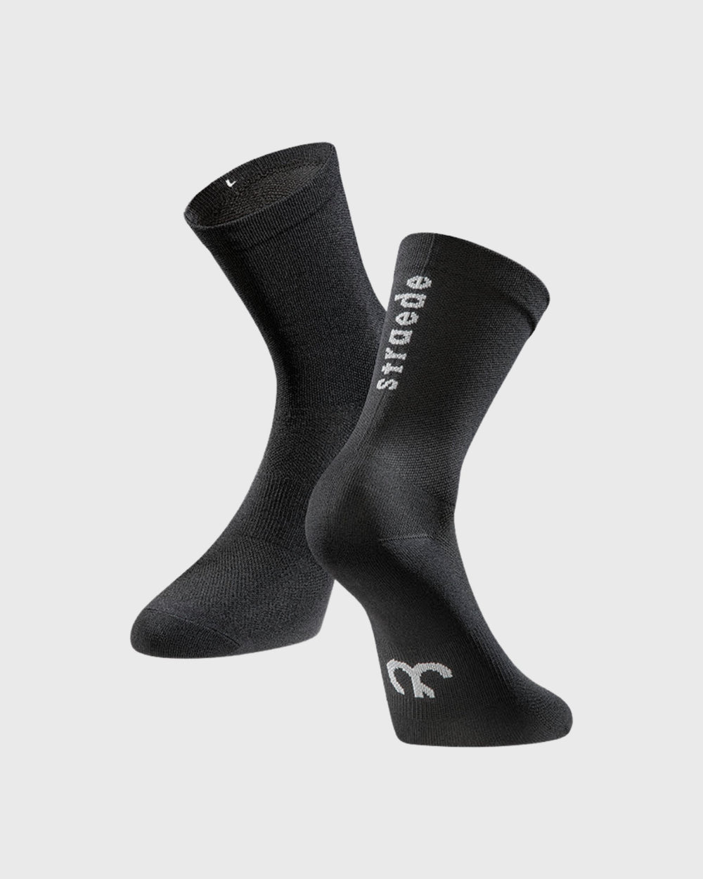 #farbe_black | Rennradsocken schwarz von Straede