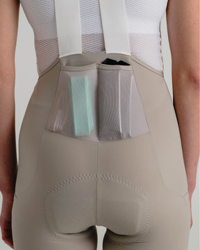 Straede Cargo Bib Shorts mit Beintaschen für Frauen