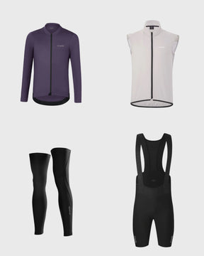 Herbst-Bundle für Frauen zum Sparpreis. Komplett Outfit mit Rennradweste