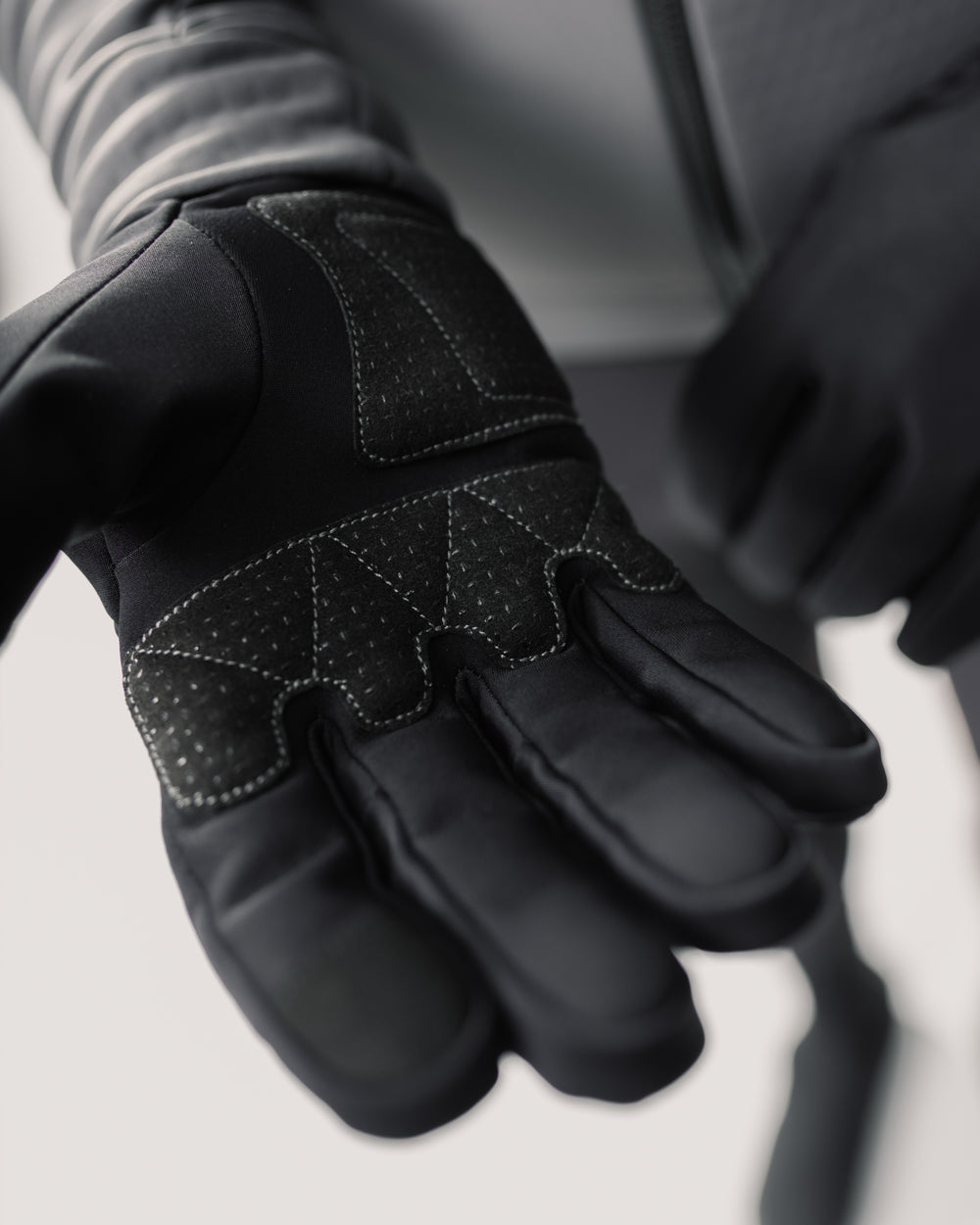 #farbe_black | funktionale Handschuhe mit Innen-Futter - Touchscreen-kompatibel