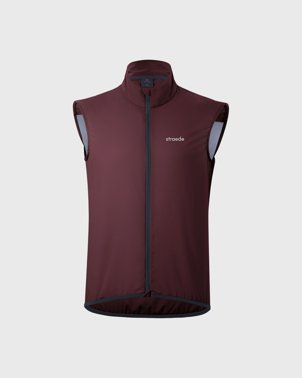 #farbe_deep wine | leichte Weste für Damen in bordeaux 