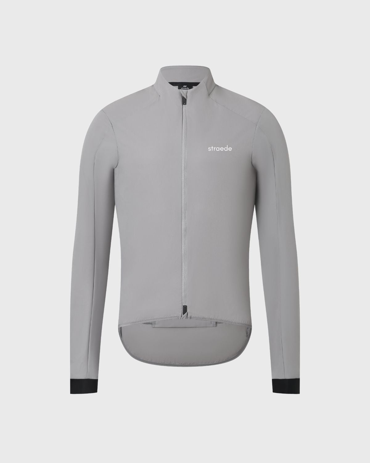 #farbe_cloud grey | Windfest Jacke für das Rad mit gleichfarbigem Reißverschluss