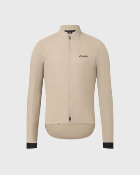 Windfest Jacke für das Rad mit gleichfarbigem Reißverschluss
