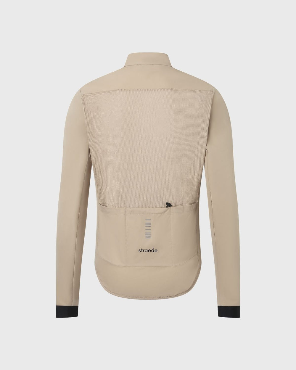 Windfest Jacke für das Rad mit gleichfarbigem Reißverschluss