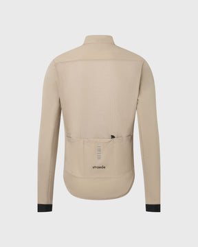 Windfest Jacke für das Rad mit gleichfarbigem Reißverschluss