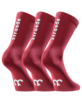 rennrad socken pink 3er Set Sokks